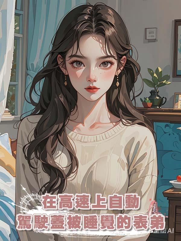 在高速上自動駕駛蓋被睡覺的表弟